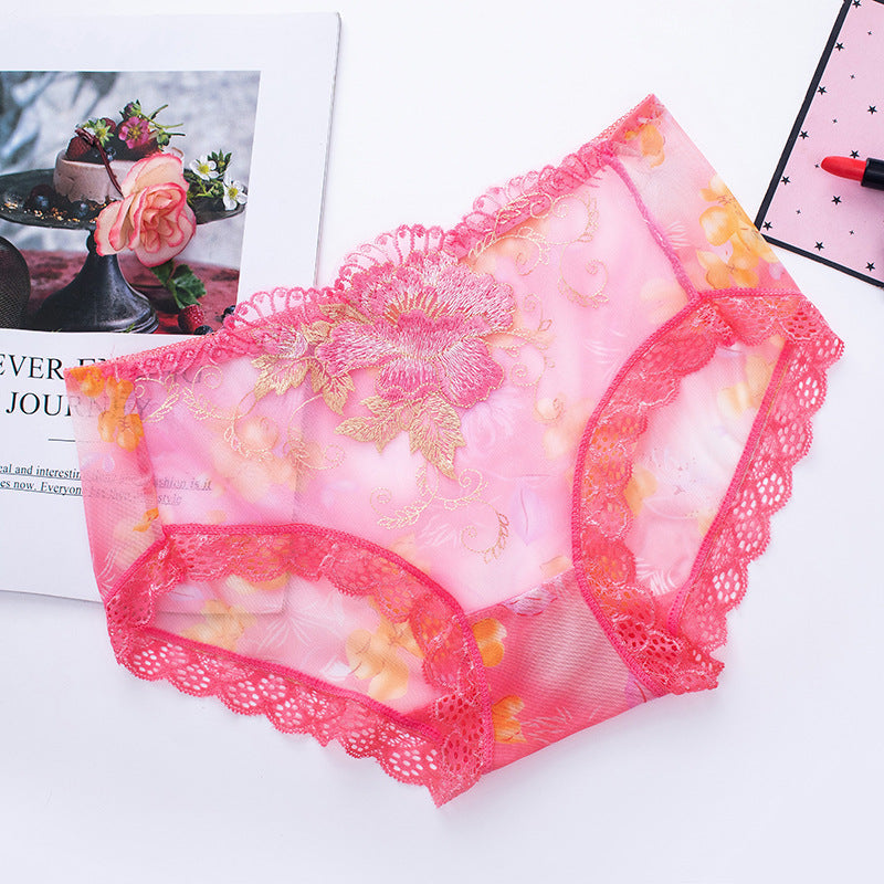 🌸Comparaison 7 OBDENGA 7 GRAATIS🌸Culotte en coton antibactérien avec broderie en dentelle
