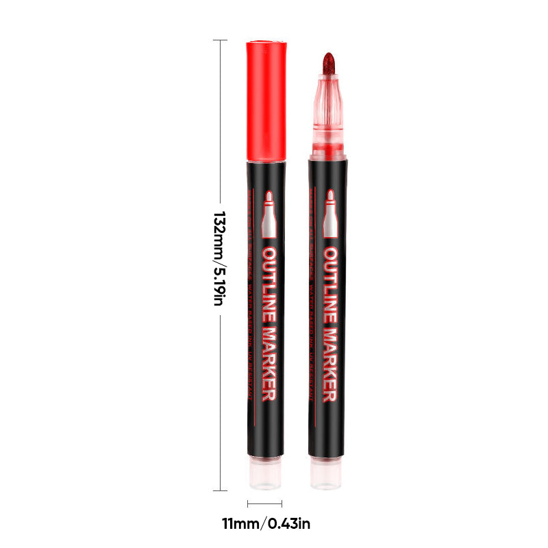 🎅Idée cadeau de Noël 49% de réduction - 🎁Stylos surligneurs Graffiti lumineux pour coloriage