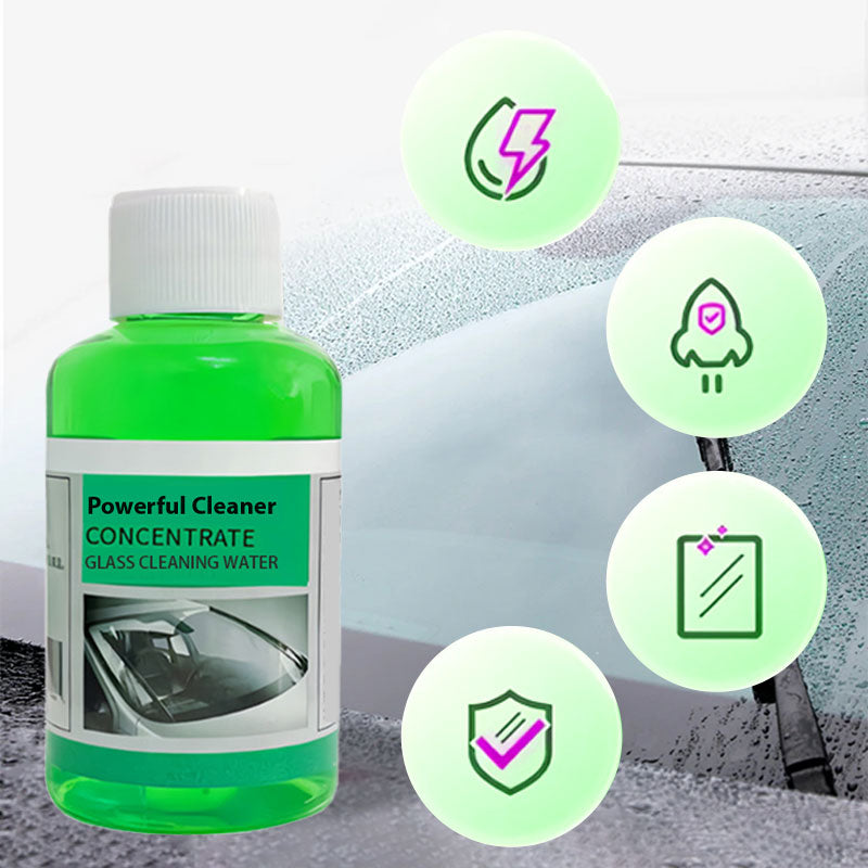 🔥Nettoyant puissant concentré pour film d'huile de voiture