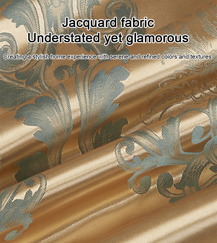 🔥Olympic Sale - 40%-49% de réduction + Livraison gratuite✈️🔥Livraison gratuite🔥Linge de lit luxueux en satin jacquard, 4 pièces