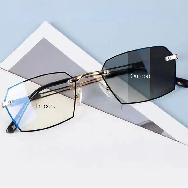 🔥50% OFF🔥Lunettes de lecture photochromiques 2-en-1 bloquant la lumière bleue