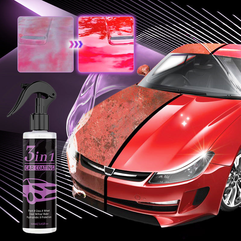 đ„Spray de revĂȘtement automobile durable 3 en 1 Ă haute protection
