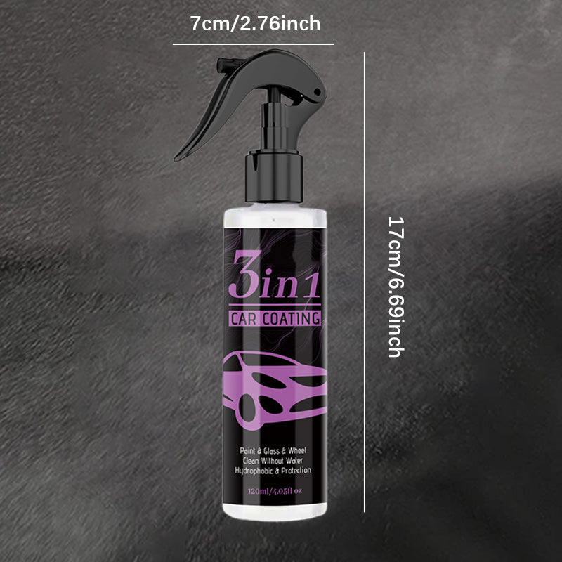 đ„Spray de revĂȘtement automobile durable 3 en 1 Ă haute protection