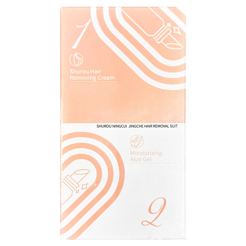 🌸 Kit de Crème Dépilatoire pour Femmes – Achetez-en 2, Obtenez-en 1 Gratuit ! ✨🧴