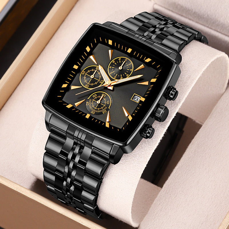 ⌚50% de réduction🔥Montre à quartz multifonctionnelle étanche pour hommes
