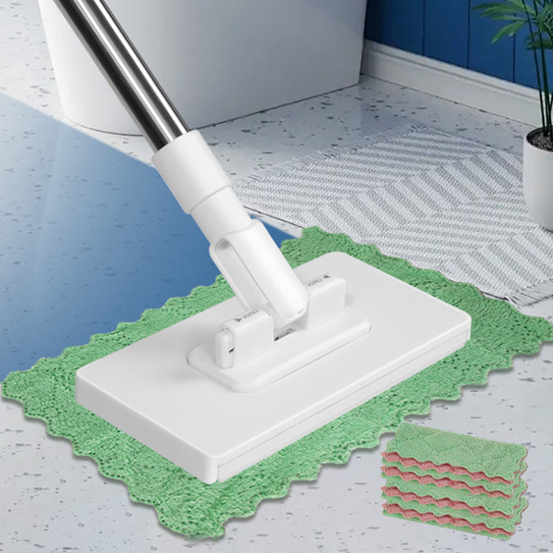 🎁 Achetez 2, obtenez 1 gratuit ! 🧹✨ Balai-serpillère anti-poussière jetable avec 4 chiffons réutilisables – Pratique et efficace 🚀🌟