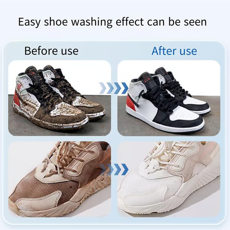 🌊👟Nettoyant moussant universel portable sans rinçage pour chaussures