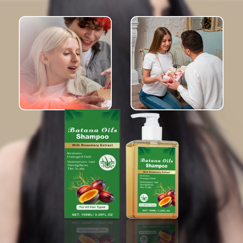 ✨Achetez-en 3 et obtenez-en 2 gratuitement🌸👧Shampooing Batana Oil à l'extrait de romarin