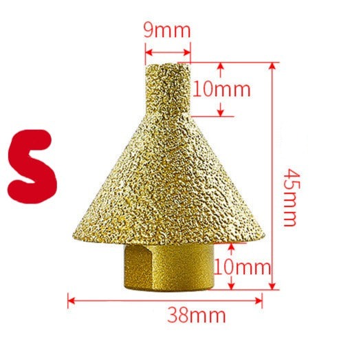 🎁Offre à durée limitée⏳Filet M10 Mèches de chanfreinage diamantées pour meuleuses d'angle