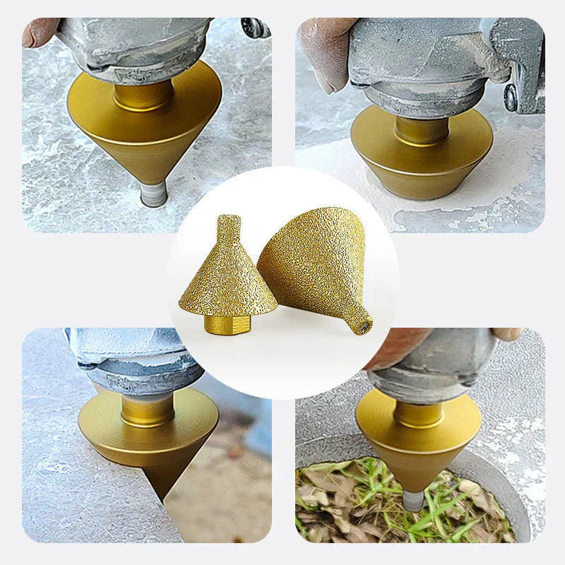 🎁Offre à durée limitée⏳Filet M10 Mèches de chanfreinage diamantées pour meuleuses d'angle