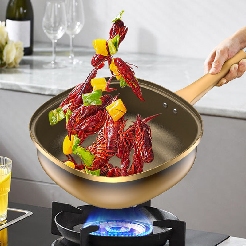 ⏳Spécial à durée limitée⏰Pot anti-adhésif en alliage de titane de 12 pouces avec couvercle🍳