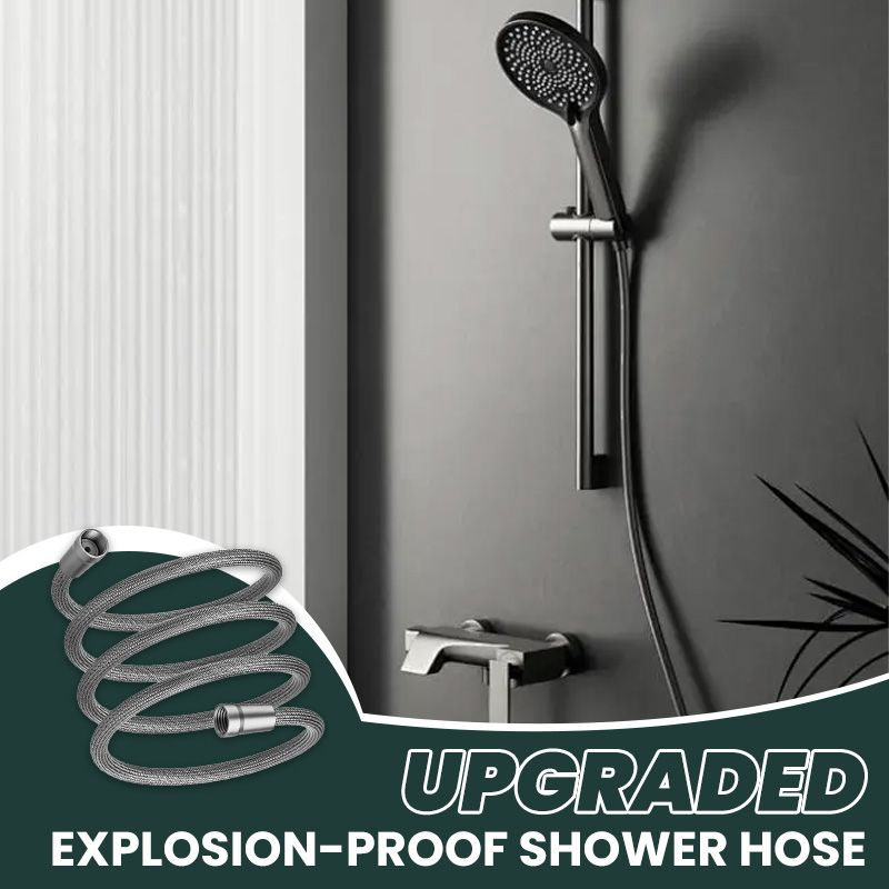 🚿 50 % DE RÉDUCTION – Tuyau de douche tressé antidéflagrant amélioré, anti-fuite ✨