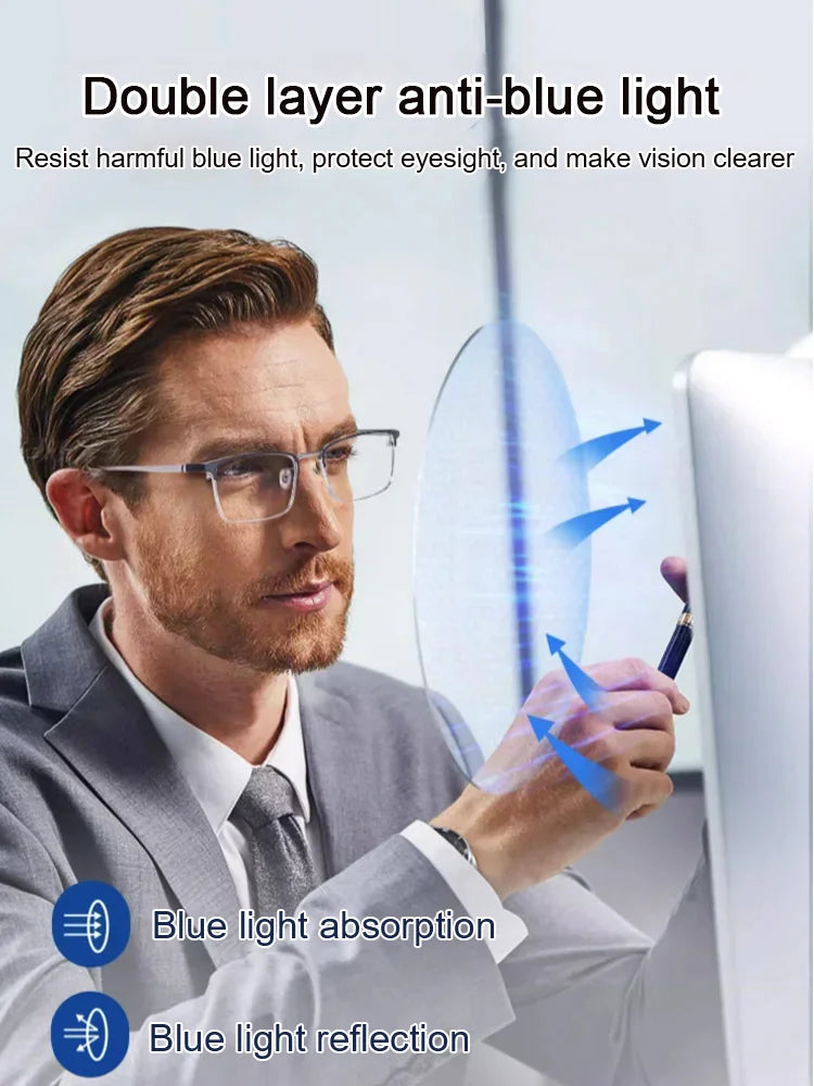👓Lunettes anti - lumière bleue ultra - légères