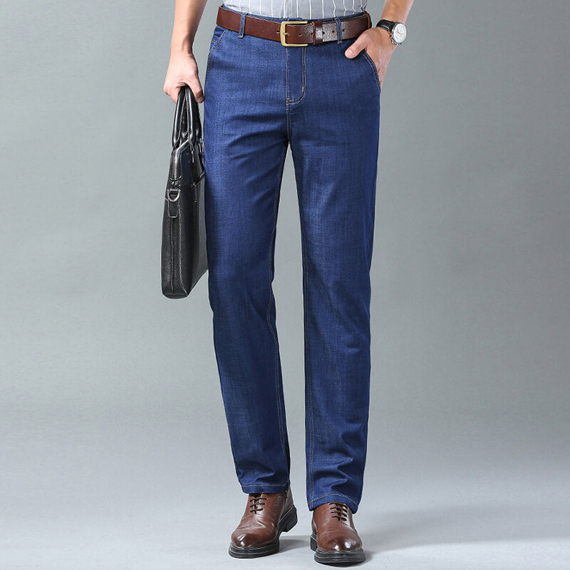 Jeans amples et droits pour hommes