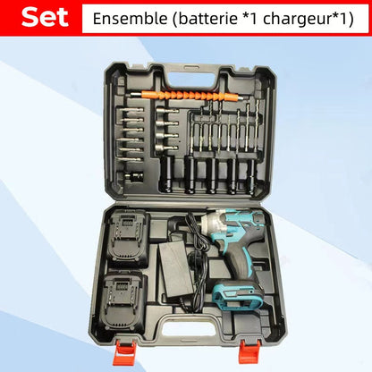 ✨Durée limitée 58% de réduction✨🔧Clé à chocs à couple élevé avec batterie au lithium✈️ livraison gratuite