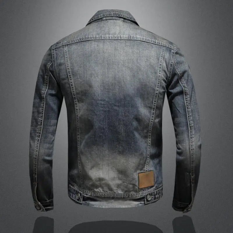 Veste en jean pour hommes Pyery