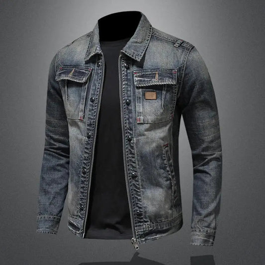 Veste en jean pour hommes Pyery