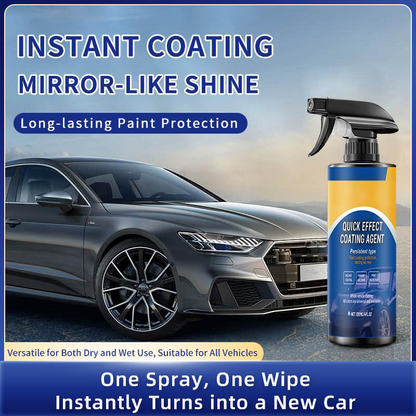 🏆🏆Industrie cheval noir&Achetez 3 obtenez 2 gratuitement🚗Spray de revêtement rapide pour voiture avancé