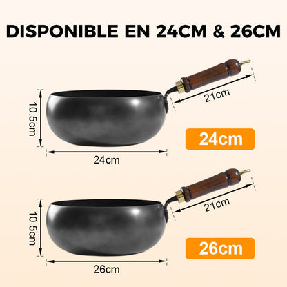 🔥 🔥 Assurance qualité + Poêle en fer épais à revêtement non toxique 🎁Demi-tarif pour une durée limitée !