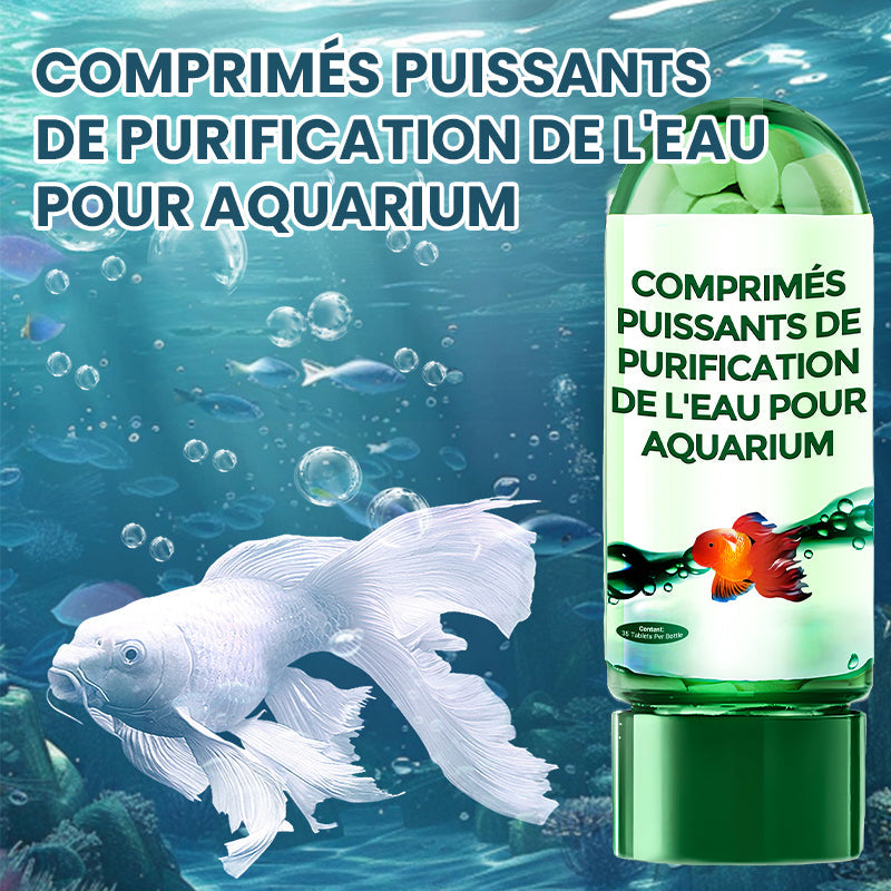 ⏳Des préférences temporelles limitées💥🔥Comprimé Puissant de Purification de l'Eau pour Aquarium