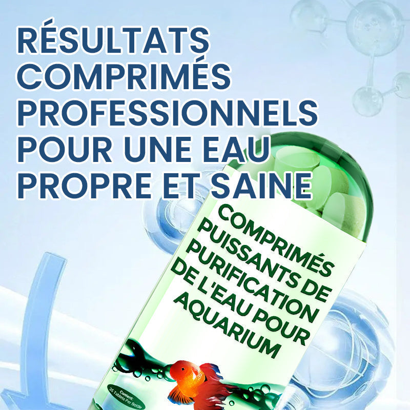 ⏳Des préférences temporelles limitées💥🔥Comprimé Puissant de Purification de l'Eau pour Aquarium