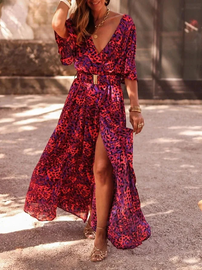 Robe à fleurs sexy 2024 Elégante avec dentelles