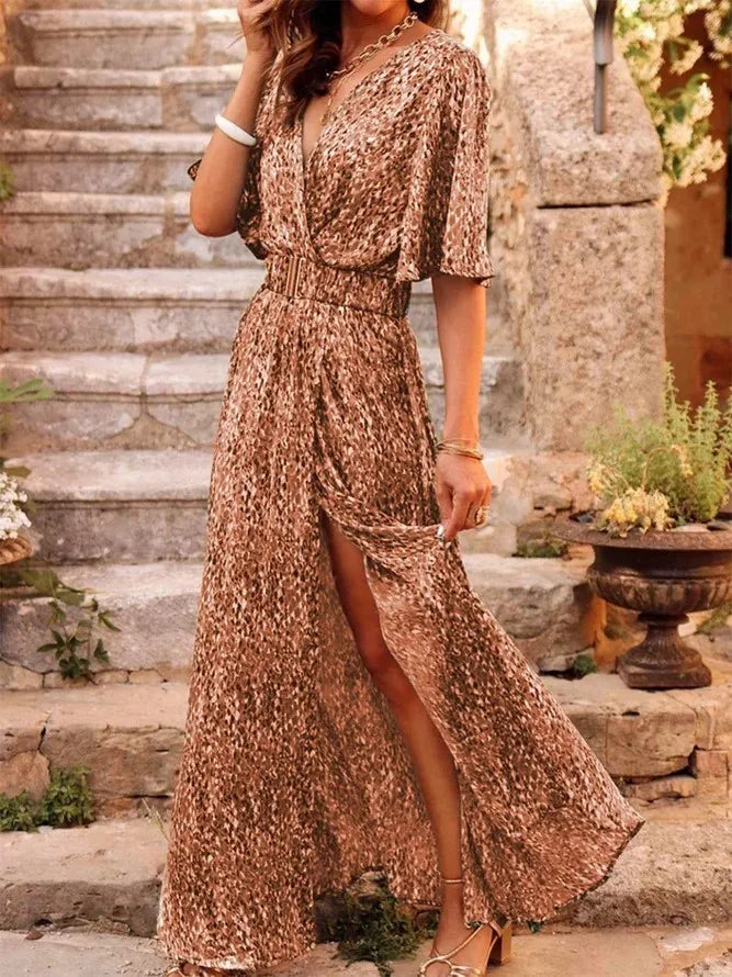 Robe à fleurs sexy 2024 Elégante avec dentelles