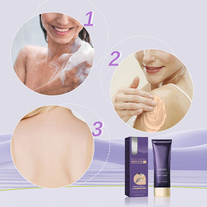 🔥1 acheté=1 offert💥Maquillage corporel résistant à l'eau, léger et impeccable