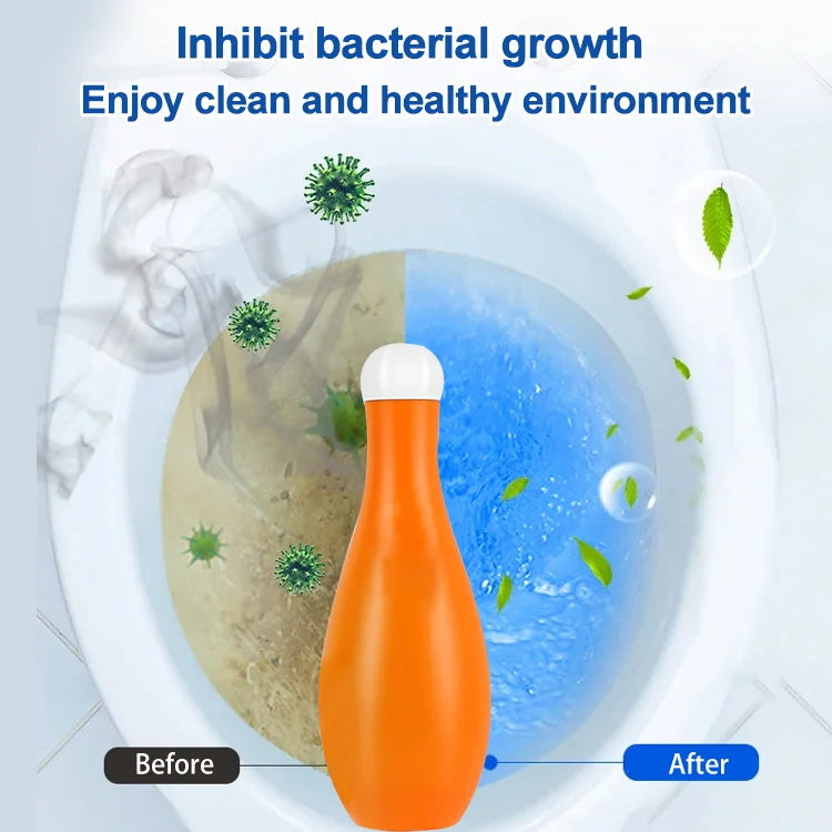 🏆Nettoyant pour cuvette de toilette Bowling Blue Bubble🌿👑