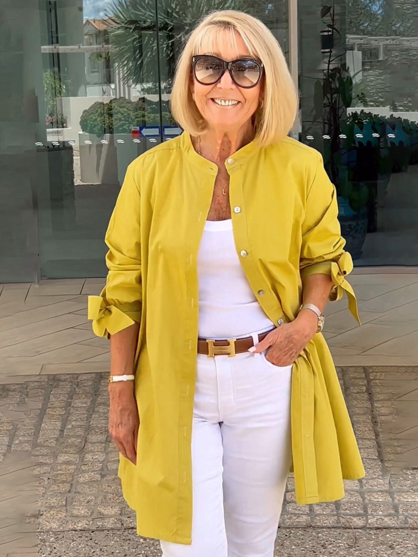 💥NOUVEAUX ARRIVANTS💥Vestes longues en coton de couleur unie pour femmes