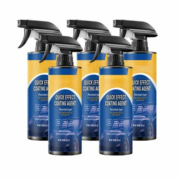 🏆🏆Industrie cheval noir&Achetez 3 obtenez 2 gratuitement🚗Spray de revêtement rapide pour voiture avancé