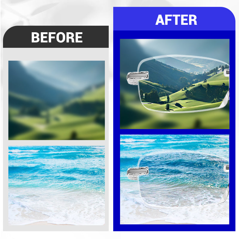 🔥New Sapphire high hardness anti-blue Dual-Use Reading Glasses✨