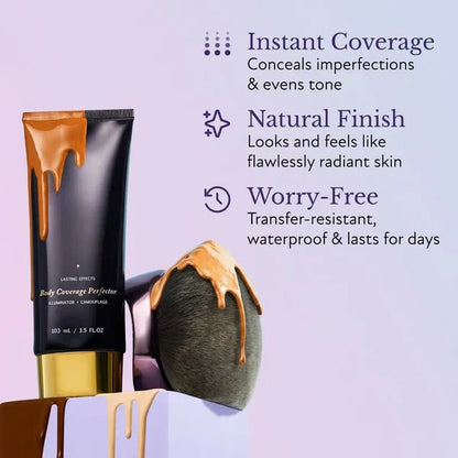 🔥1 acheté=1 offert💥Maquillage corporel résistant à l'eau, léger et impeccable