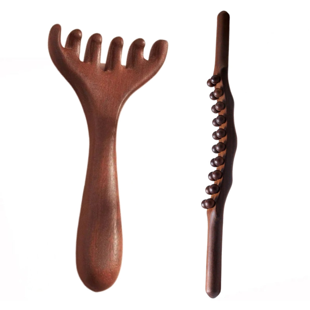 Peigne de massage méridien à six griffe