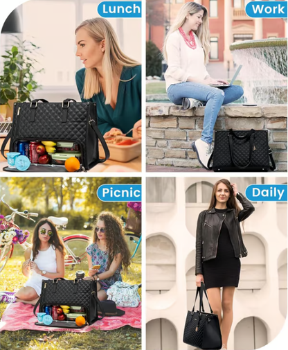 🔥Vente chaude 50% de réduction🔥Sac fourre-tout 3 en 1 pour femme🎁Portefeuille assorti gratuit⏰