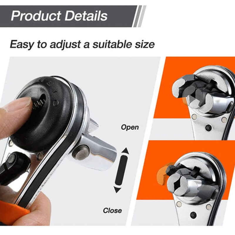 🔥livraison gratuite🔥Hot Sale 49% OFF🛠️Clé à cliquet réglable