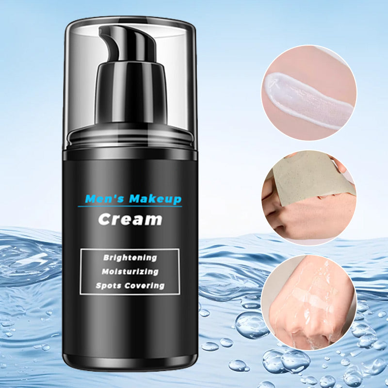 Maquillage en crème pour hommes pour éclaircir, hydrater et couvrir les imperfections