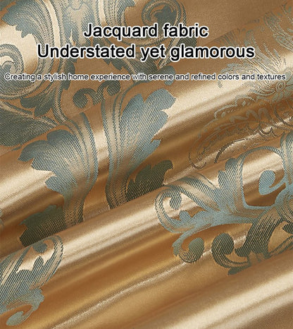 🔥Olympic Sale - 40%-49% de réduction + Livraison gratuite✈️🔥Livraison gratuite🔥Linge de lit luxueux en satin jacquard, 4 pièces