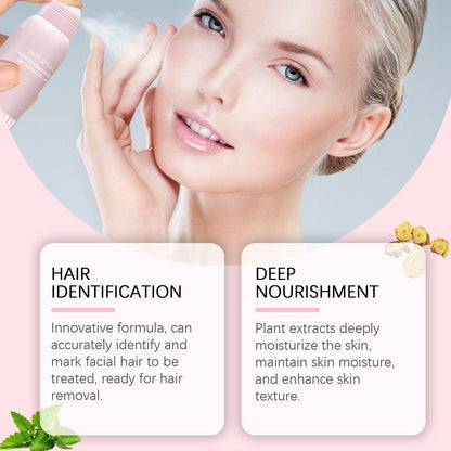 🎁Achetez-en 2 et obtenez-en 1 gratuitement🔥Spray d'identification des cheveux - Rendez votre visage aussi lisse qu'un œuf écalé