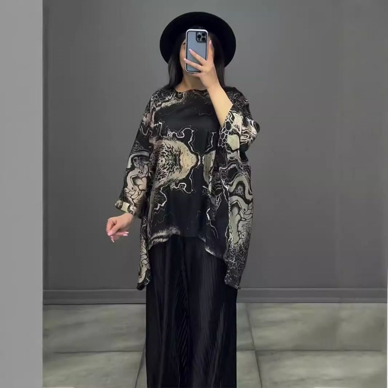 Ensemble 2 pièces Flowy Loose pour femmes