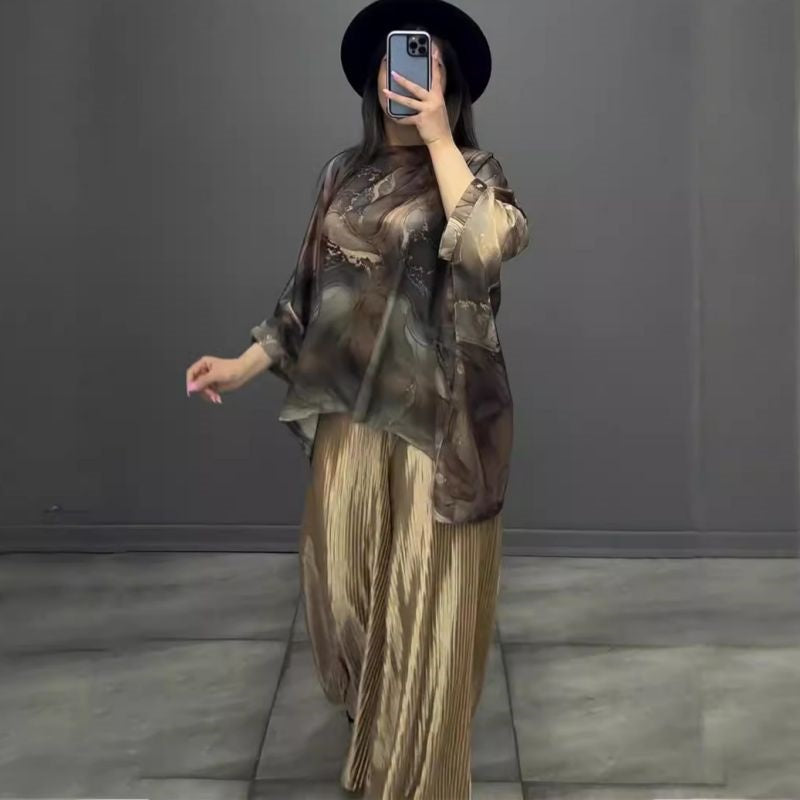 Ensemble 2 pièces Flowy Loose pour femmes
