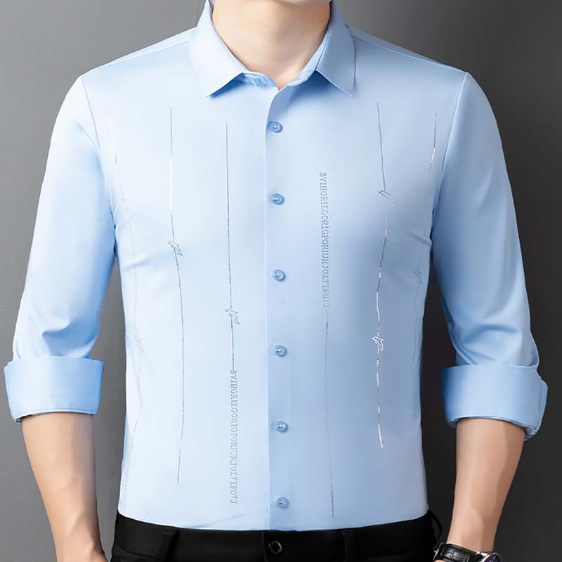 🔥Meilleures ventes🔥Chemise luxueuse à manches longues pour hommes