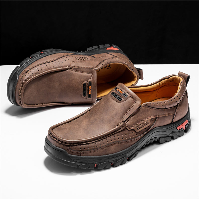 Mocassins Durables en Cuir PU pour Homme