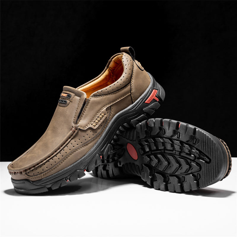 Mocassins Durables en Cuir PU pour Homme