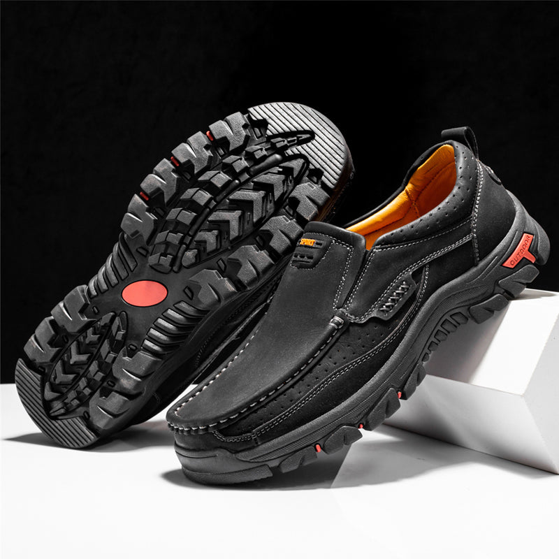 Mocassins Durables en Cuir PU pour Homme