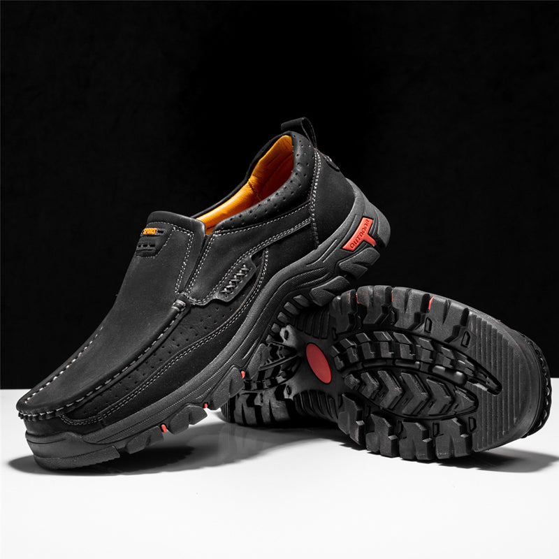 Mocassins Durables en Cuir PU pour Homme