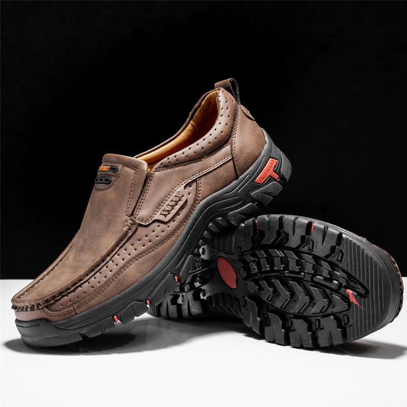 Mocassins Durables en Cuir PU pour Homme