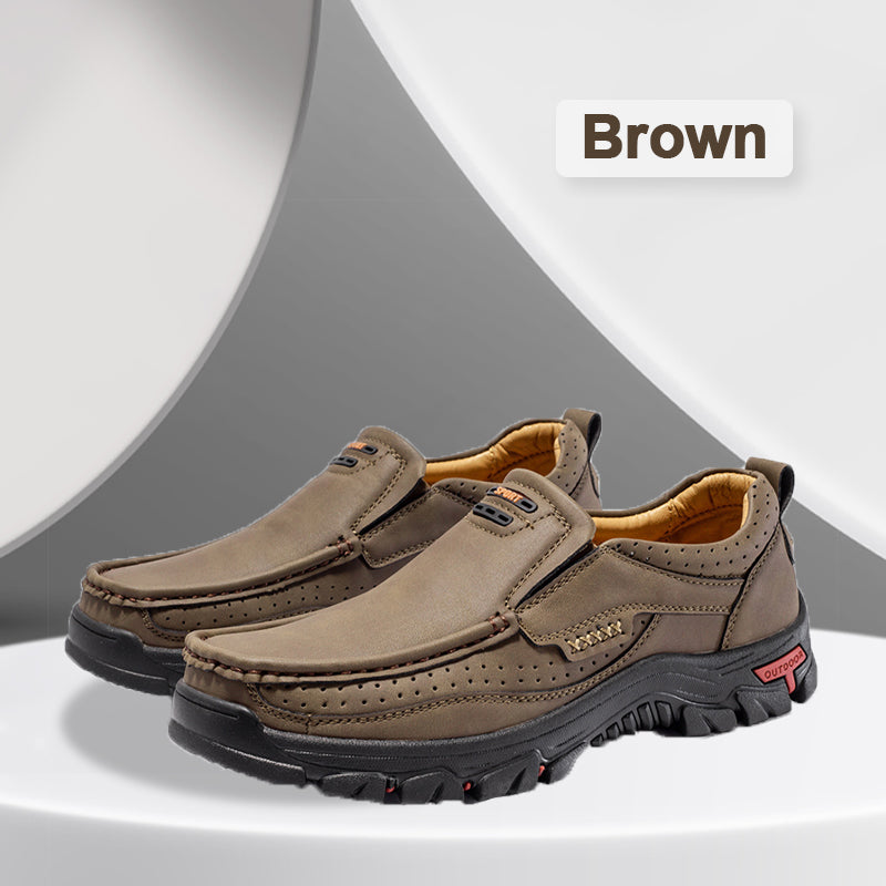 Mocassins Durables en Cuir PU pour Homme