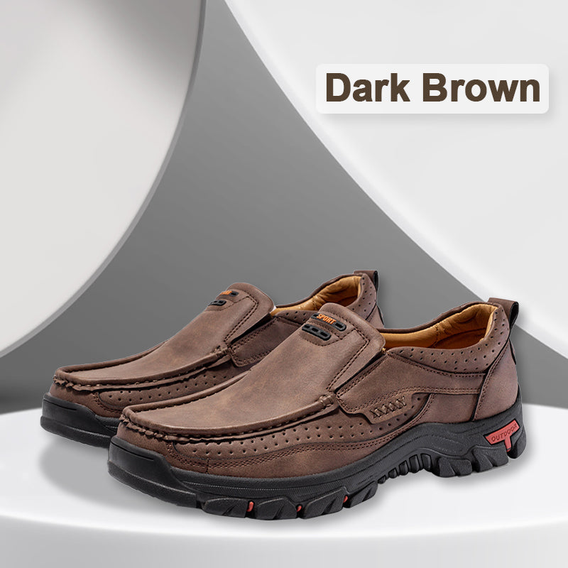 Mocassins Durables en Cuir PU pour Homme