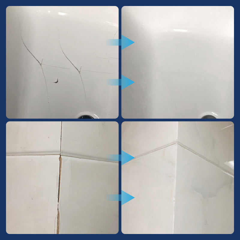 💧Adhésif de réparation multifonctionnel, imperméable et anticorrosion🔥 (convient aux carreaux de sol en céramique, aux murs et aux plans de travail de cuisine) permet de gagner du temps et de réduire les coûts.
